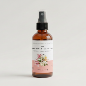 Hidrolato Aromaterapia geranio y azucenas