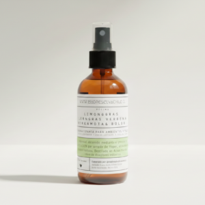 Hidrolato aromaterapia lemongrass verbena bergamota y boldo